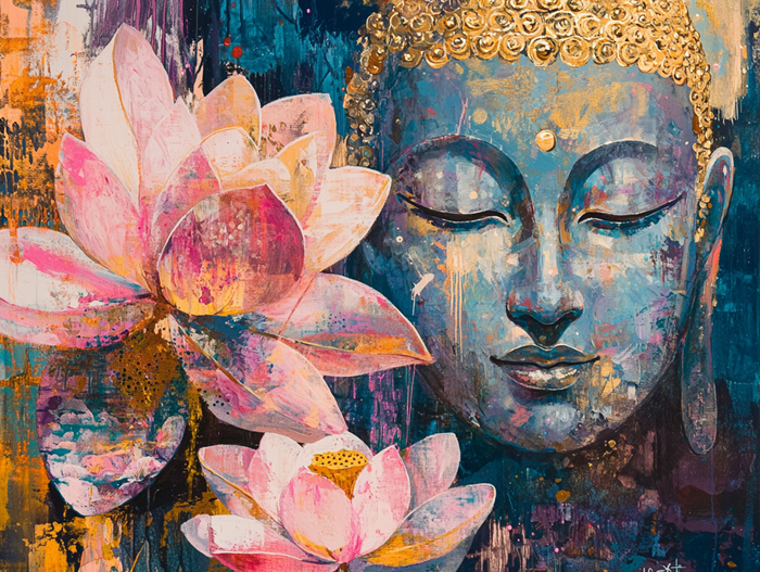 Lotus ve Buda