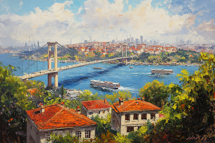 Boğaz Köprüsü Manzarası