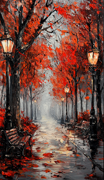 Sonbahar Park Yolu