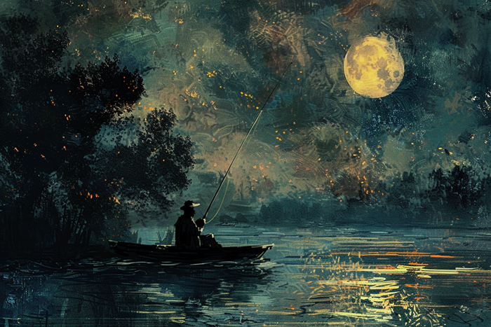 Ay Işığında Balıkçı
