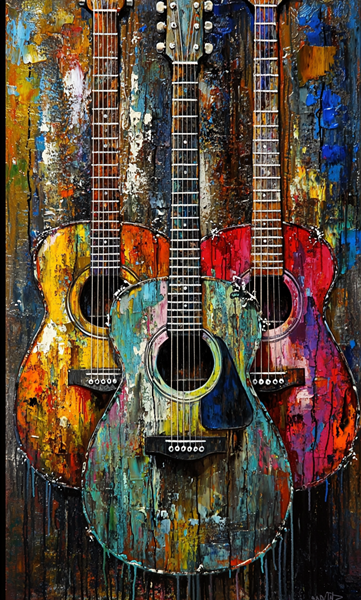 Renkli Gitar Rüyası