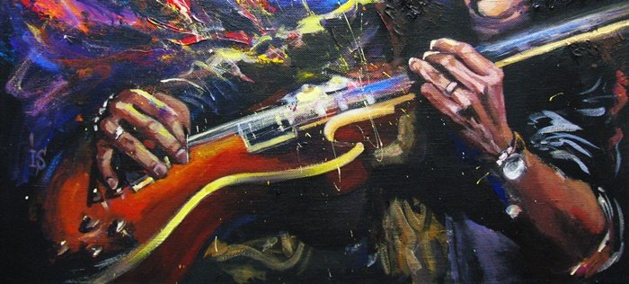 Gitar Çalan Eller