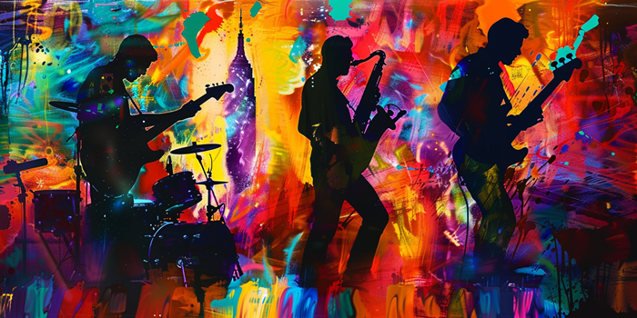 Renkli Jazz Müzisyenleri