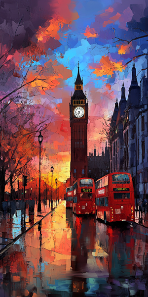 Londra Gün Batımı